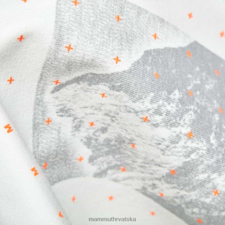 Mammut žene odjeća planinska majica eiger Z08N892 prljavo bijelo