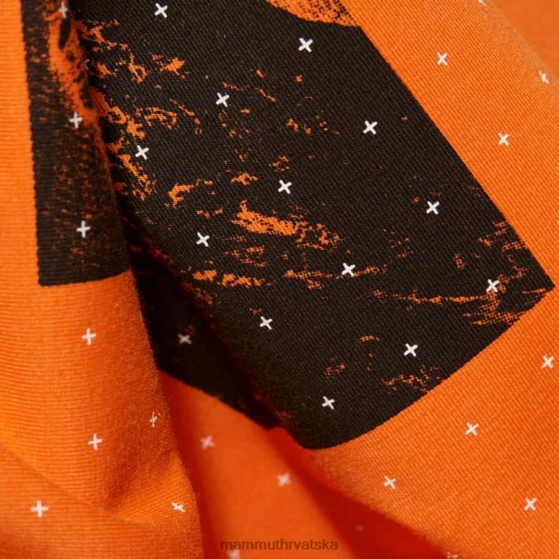 Mammut žene odjeća planinska majica eiger Z08N893 tamna mandarina