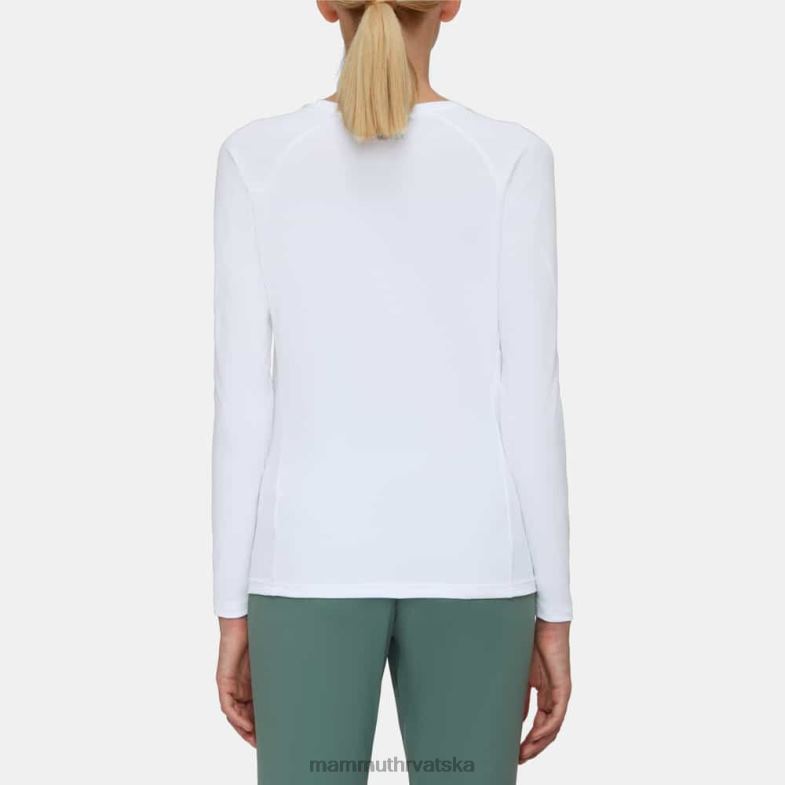 Mammut žene odjeća aegilnost fl dugih rukava Z08N1126 bijela