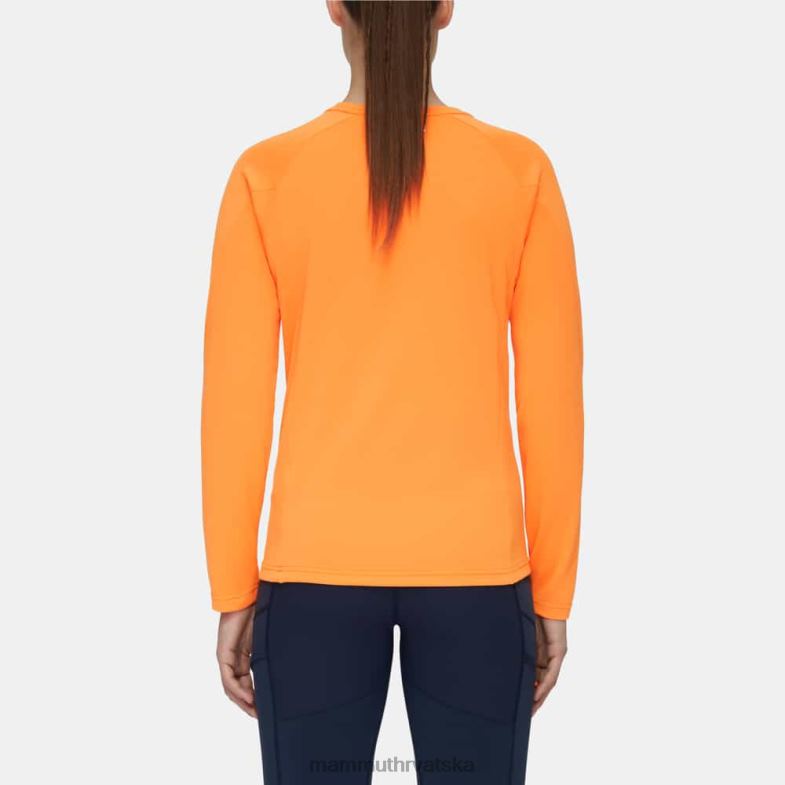 Mammut žene odjeća aegilnost fl dugih rukava Z08N1127 mandarina