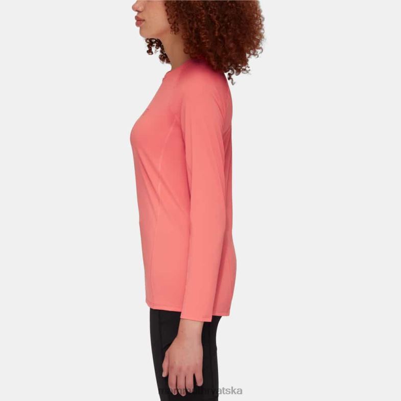 Mammut žene odjeća selun fl logo dugih rukava Z08N867 losos