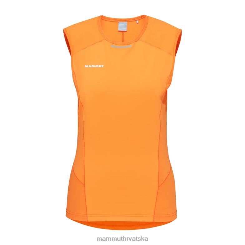 Mammut žene odjeća aenergy fl cap sleeve top Z08N1104 mandarina