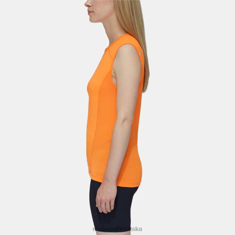 Mammut žene odjeća aenergy fl cap sleeve top Z08N1104 mandarina