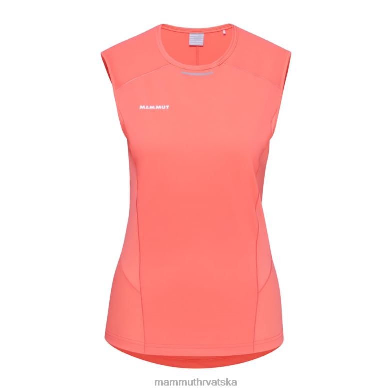 Mammut žene odjeća aenergy fl cap sleeve top Z08N1105 losos