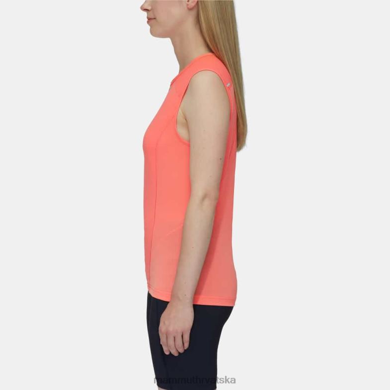 Mammut žene odjeća aenergy fl cap sleeve top Z08N1105 losos