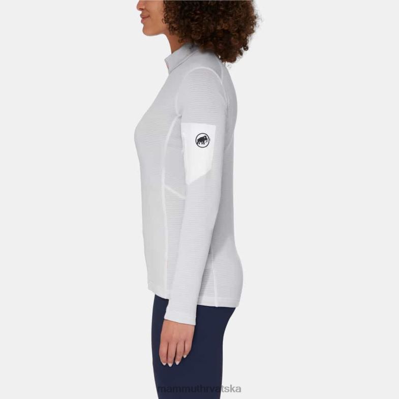 Mammut žene odjeća aenergy light ml pola zip poteg Z08N167 bijela-autocesta