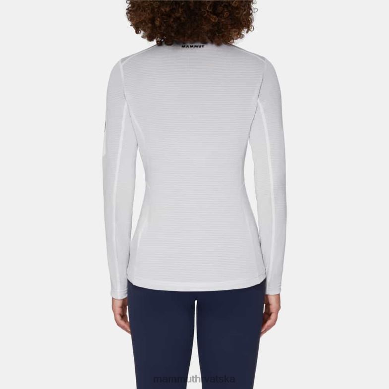 Mammut žene odjeća aenergy light ml pola zip poteg Z08N167 bijela-autocesta