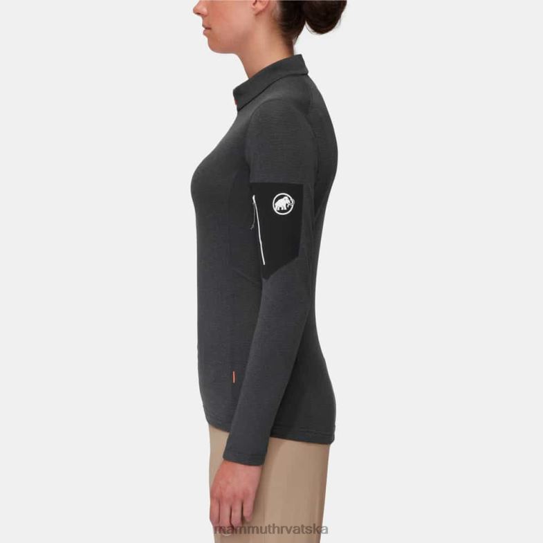 Mammut žene odjeća aenergy light ml pola zip poteg Z08N933 crno-fantomski