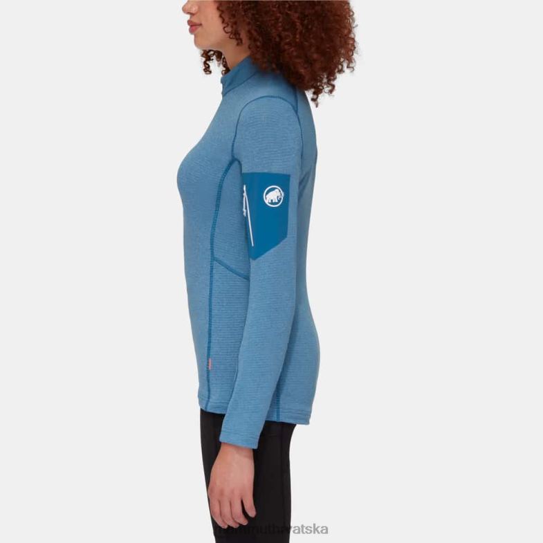 Mammut žene odjeća aenergy light ml pola zip poteg Z08N936 hladno plavo-duboki led