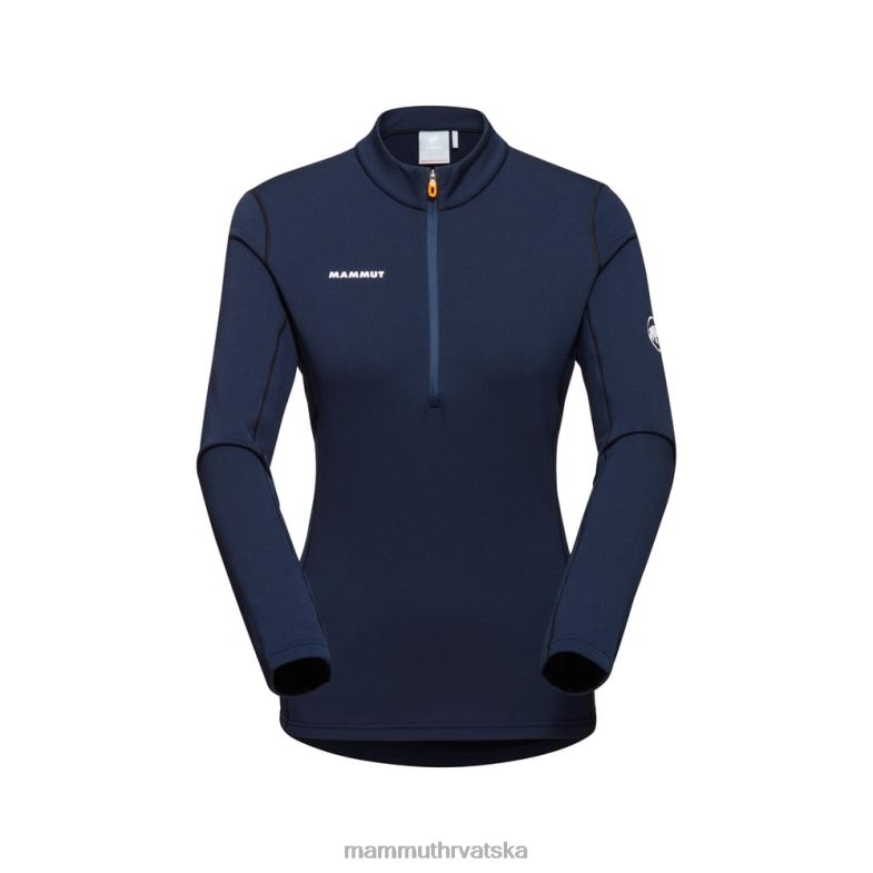Mammut žene odjeća aenergy ml pola zip poteg Z08N225 morsko-crna