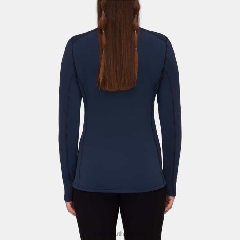 Mammut žene odjeća aenergy ml pola zip poteg Z08N225 morsko-crna