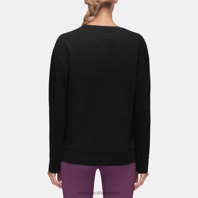 Mammut žene odjeća core ml logo s okruglim izrezom Z08N1033 crno