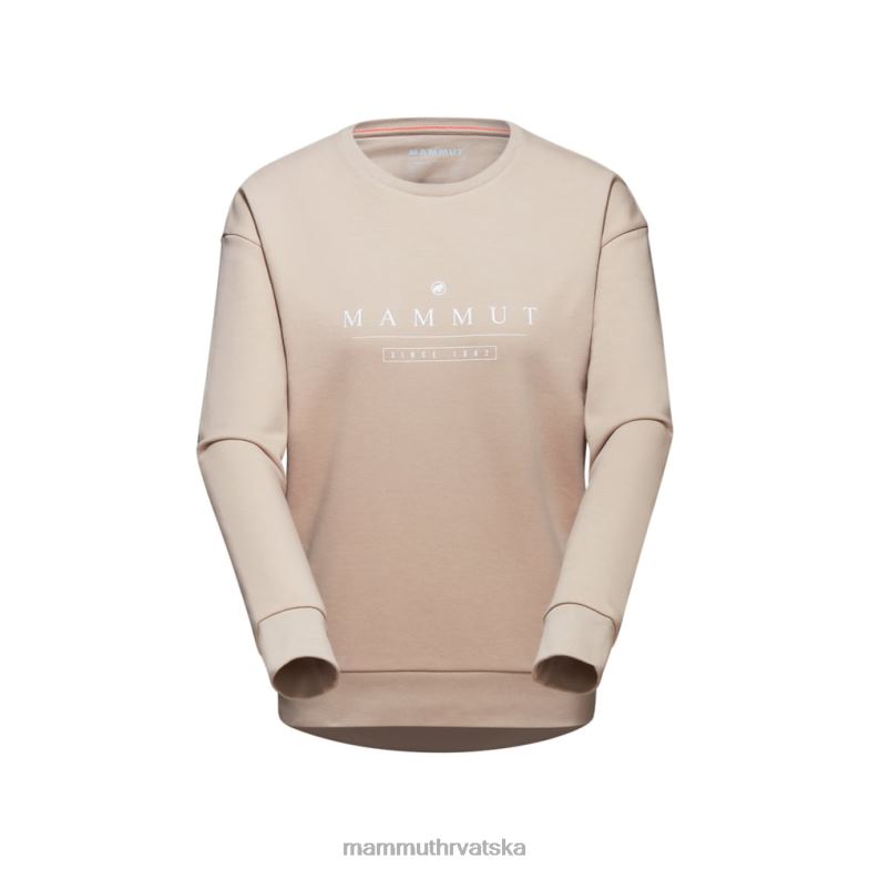 Mammut žene odjeća core ml logo s okruglim izrezom Z08N1035 savana