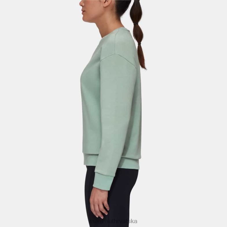 Mammut žene odjeća core ml logo s okruglim izrezom Z08N213 žad