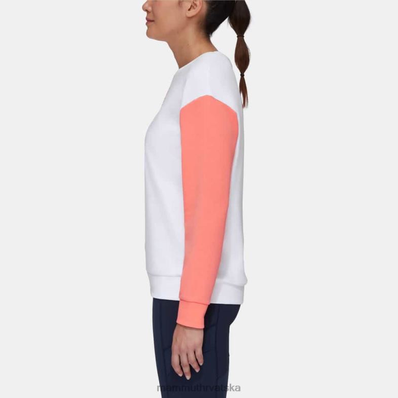 Mammut žene odjeća core ml okovratnik svaki dan Z08N244 bijeli-losos