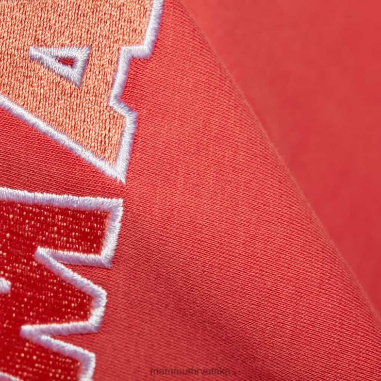 Mammut žene odjeća ml logotip s kapuljačom Z08N261 terakota